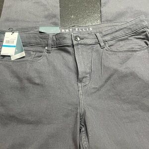 Perry Ellis Gray Slim Jeans Modern Style